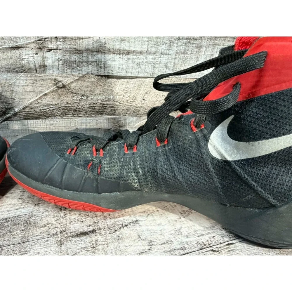 NIKE Hyperdunk‎ US 11.5 Men's Black Red Basketball Shoe 749561 749561-006 2015